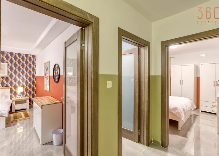 Stylish 3br In The Centre Of St Julian With Wifi By 360 Estates Lägenhet *