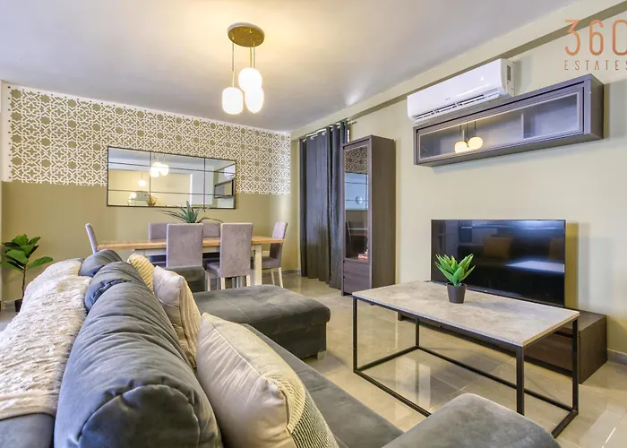 Stylish 3br In The Centre Of St Julian With Wifi By 360 Estates Lägenhet St. Julian's