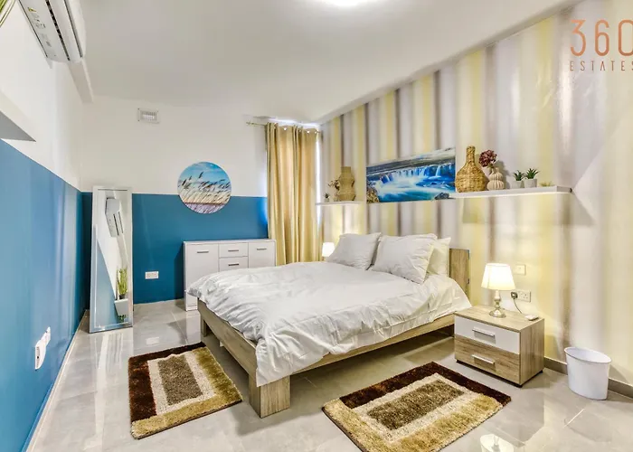 Lägenhet Stylish 3br In The Centre Of St Julian With Wifi By 360 Estates St. Julian's