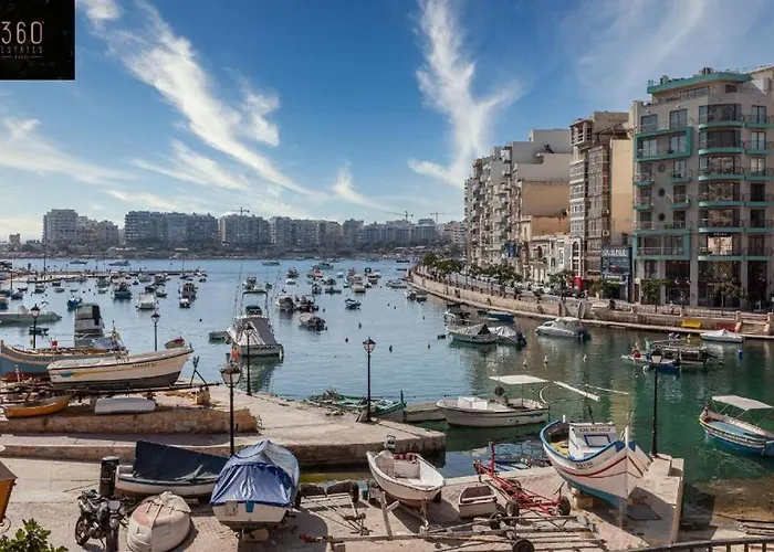 Lägenhet Stylish 3br In The Centre Of St Julian With Wifi By 360 Estates