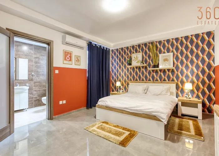 Lägenhet Stylish 3br In The Centre Of St Julian With Wifi By 360 Estates *