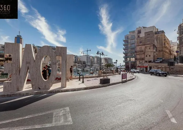 Stylish 3br In The Centre Of St Julian With Wifi By 360 Estates