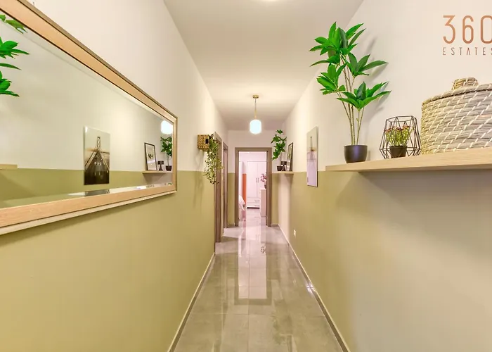 Stylish 3br In The Centre Of St Julian With Wifi By 360 Estates * Saint Julian's