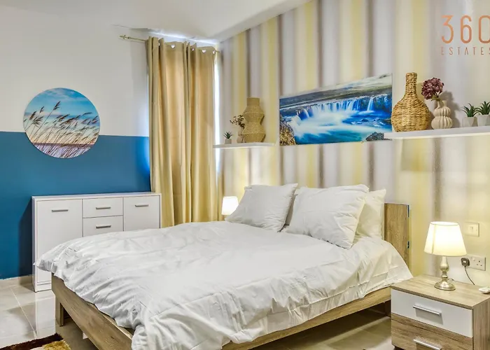 Stylish 3br In The Centre Of St Julian With Wifi By 360 Estates 公寓