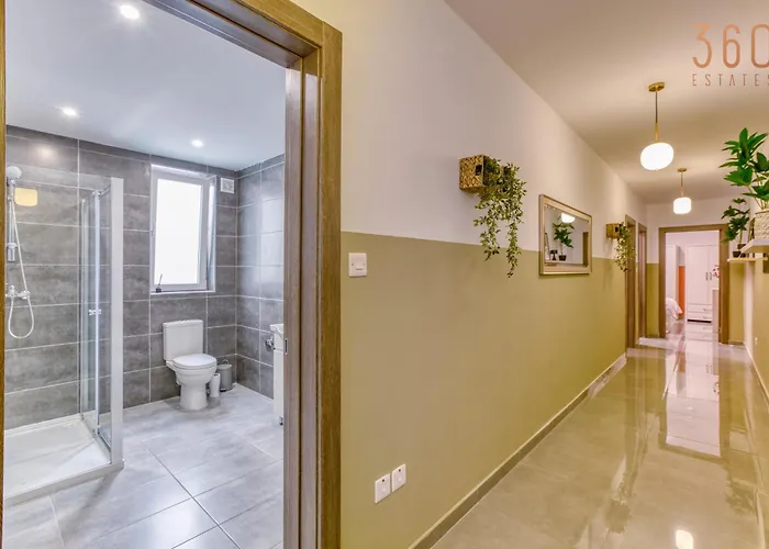 公寓 Stylish 3br In The Centre Of St Julian With Wifi By 360 Estates Saint Julian's
