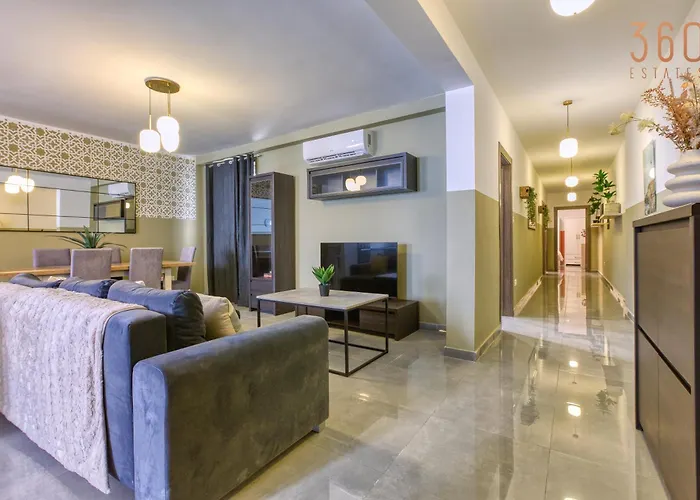 Stylish 3br In The Centre Of St Julian With Wifi By 360 Estates 公寓